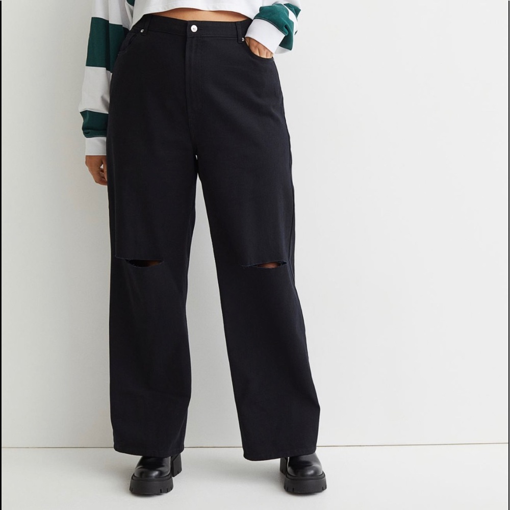 H&M+ 90s Baggy High Waist Jeans PLUS SIZE